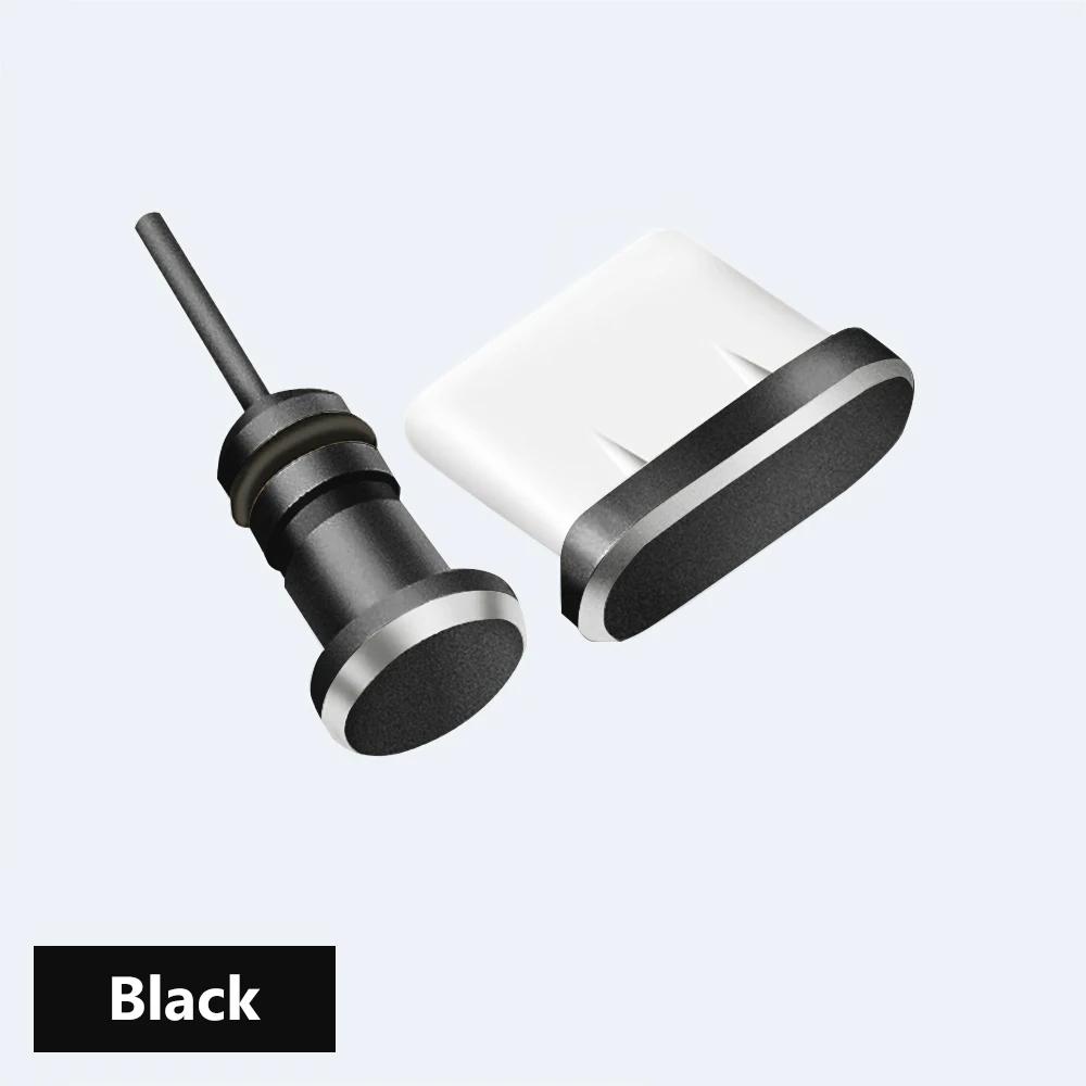 Type C Metal Dust Plug for Mobile Phone USB C Charging Port Dustproof Protector Cover AntiDust Cap for Samsung Mi iPhone15 Pro