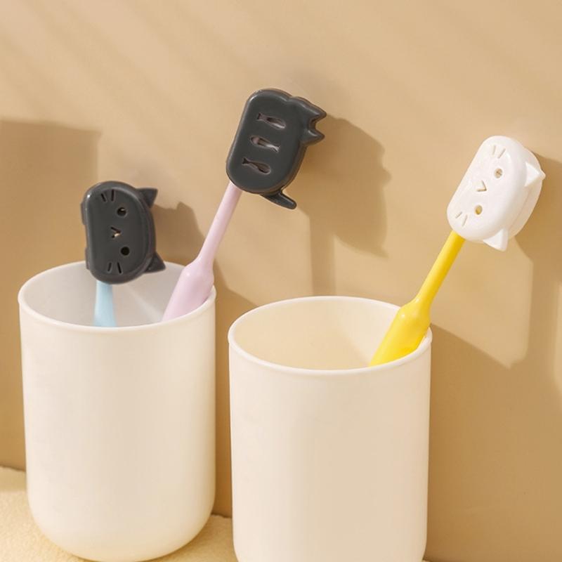 Adorable Kitten Shaped Toothbrush Protector Hygienic Travel Essential For Adults Kids