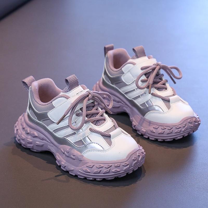 Children's Fashion Four Seasons Breathable Casual Shoes Kids Running Sandal Students Girls Trending Comfortable Gym Sneakers