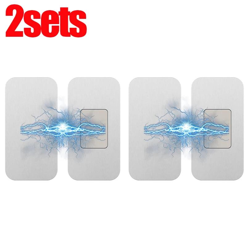 Magnetic Cabinet Door Catches Strong Self Adhesive Invisible Magnets Closet Furniture Cupboard Drawer Door Hidden Closer Stop