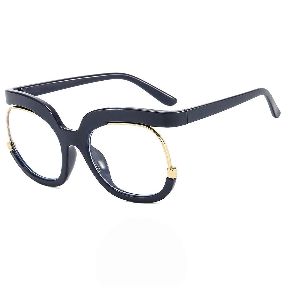 Vintage Oversized Owl Reading Glasses Women Myopia Customize Prescription Lens Anti Blue Light Eyewear