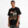 Western Trails Sonnenuntergang Cowboy Reiten Grafik Vintage Lässiges T-Shirt Reines Baumwoll-T-Shirt