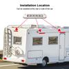 LED Awning Porch Light RV Van Trailer Exterior Lamp 12V/24V Caravan Interior Wall Lamps
