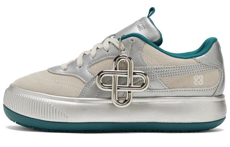 PUMA Pronounce X Suede Mayu 2  Silver Ultra Violet  Women s 384106-01 35.5