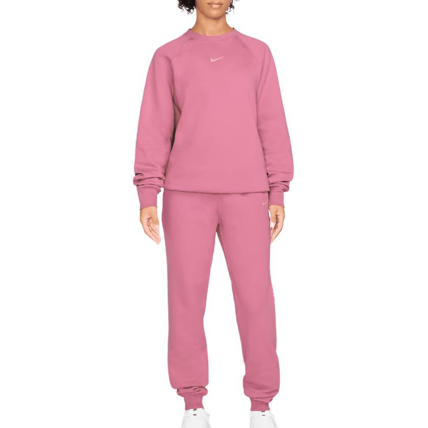 Nike Nocta Fleece CS Crew Men's Desert Berry Elemental Pink FN8160-667