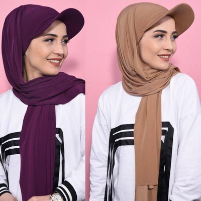 Women's Brim Bandana Scarf Cap Sun Visor Turban Headscarf Headwraps Skull Cap for Travel Beach Outdoor Activities