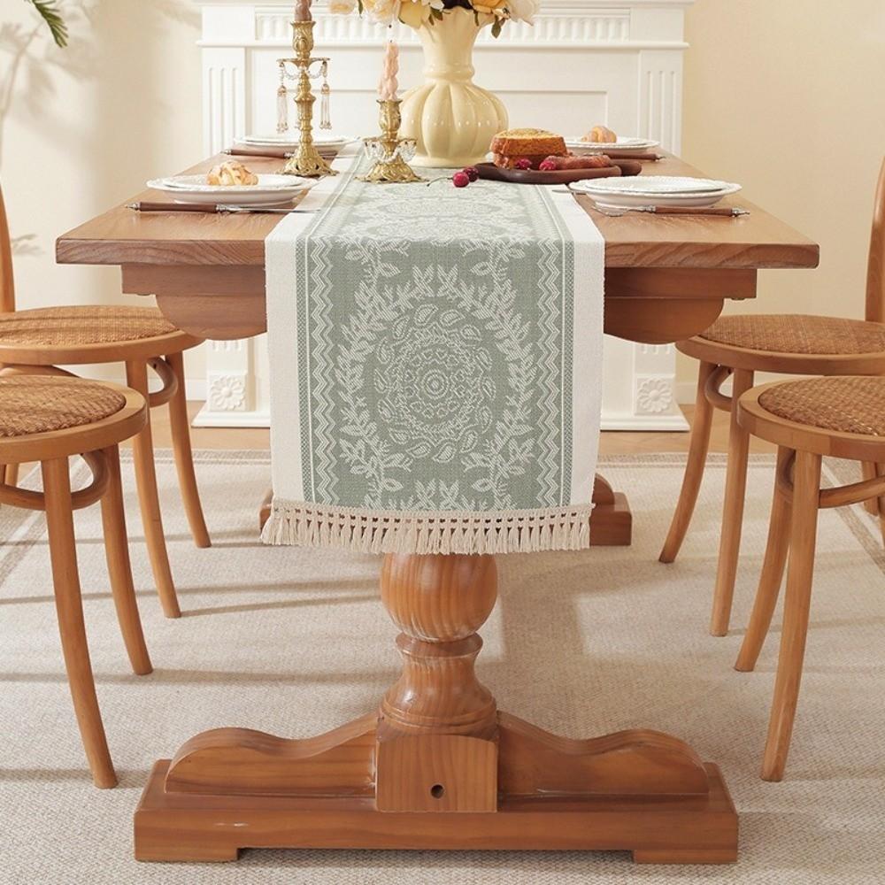 Nordic Style Table Runner Waterproof Table Flag Tablecloth Table Cover  Living Room