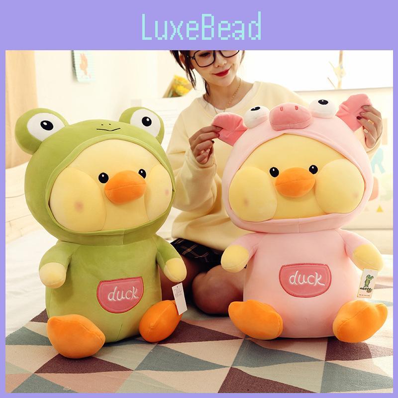 Dududuck Frog Pig Plush Toy Cartoon Stuffed Doll Bedroom Decoration Kids Gift