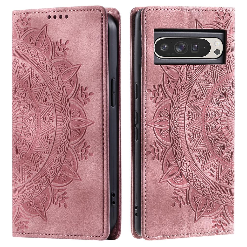 Style-010 For Google Pixel 10 Pro XL Case Magnetic Closing Leather Phone Cover Pattern Imprinted