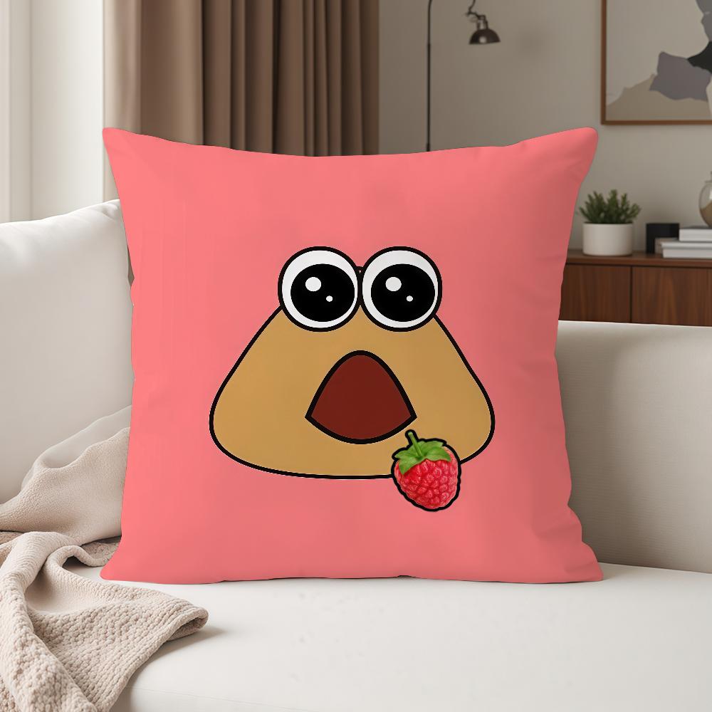 Hot Game My PPet Alien PPou Pillow Case Suitable For Bedrooms Living Rooms Cars Home Decoration