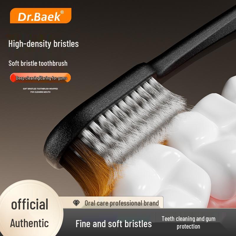 Korean Adult Wide Head Toothbrush with Soft Bristles for Advanced Cleaning and Gum Care - 3 Pack