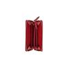 Gucci Logo Print Color Block Long Zipper Canvas And Leather Wallet Women Wallet Red Blue Beige 524790-9SBCG-9093