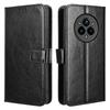 Realme 14 Pro 5G Flip Case, Crazy Horse Wallet, Black