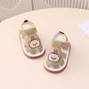 Kids Soft Bottom Baby Shoes With Cartoon Style For Early Walkers
