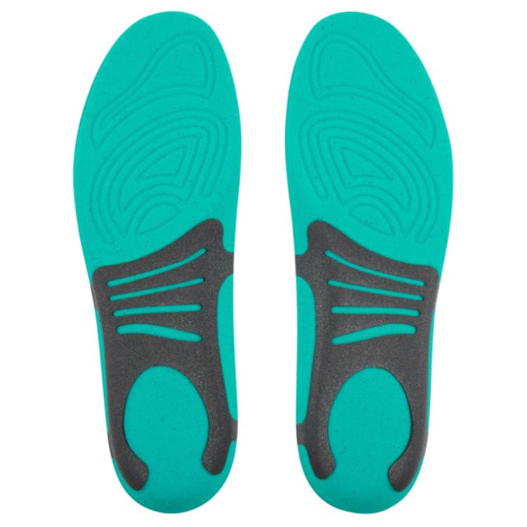 Li Ning Brand Logo Sponge Insole Men Insoles Off-White Ice-Porcelain-Green Black AQAV033-1