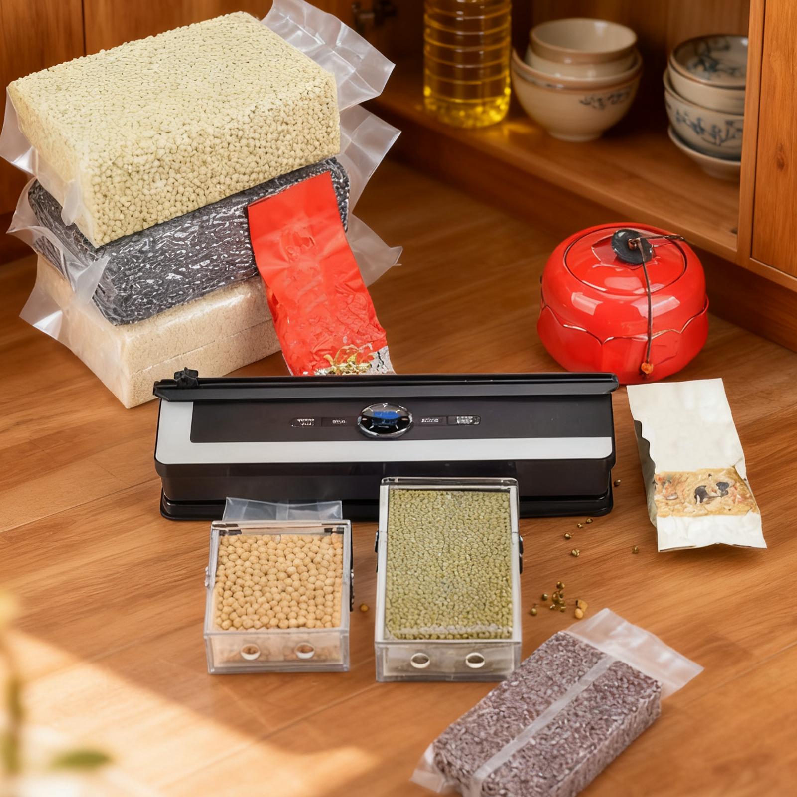 

Vacuum Packaging Machine with Built-in Cutter Automatic Food Vacuum Sealer for Dry & Moist Food Preservation China Mainland