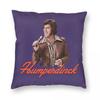 Engelbert Humperdinck Quadratische Kissenhülle Polyester Leinen Samt Kreativ Reißverschluss Dekorative Kissenhülle Zimmer Kissenbezug