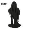 Desk Decoration 3D Printed Grim Reaper Statue Decor, Halloween Figurine, Cute & Spooky PLA Material Toys Ornament, Home Office Shelf Decor