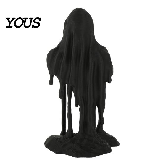 Desk Decoration 3D Printed Grim Reaper Statue Decor, Halloween Figurine, Cute & Spooky PLA Material Toys Ornament, Home Office Shelf Decor