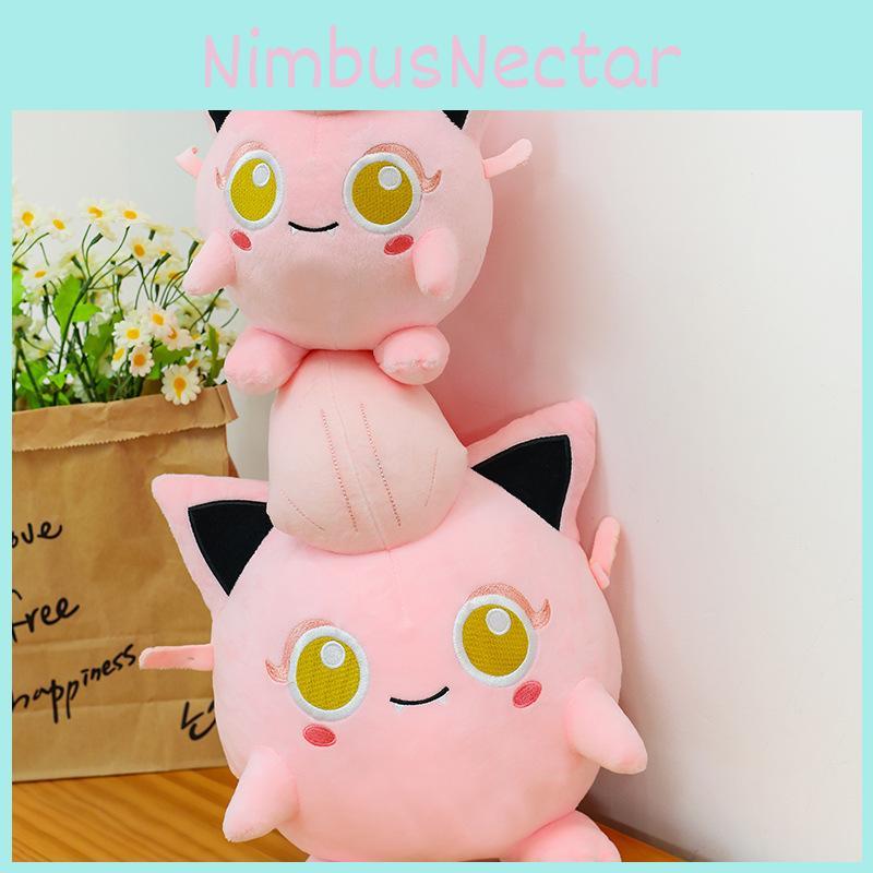 Jigglypuff Toy Plush Cartoon Stuffed Animal Doll Anime Gift Decoration