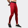 Men's Black Sports Pants Tight Training Active Pants & Tights Fitness Running Mesh Splicing Speed Drying Elastic Tight Pants 1040