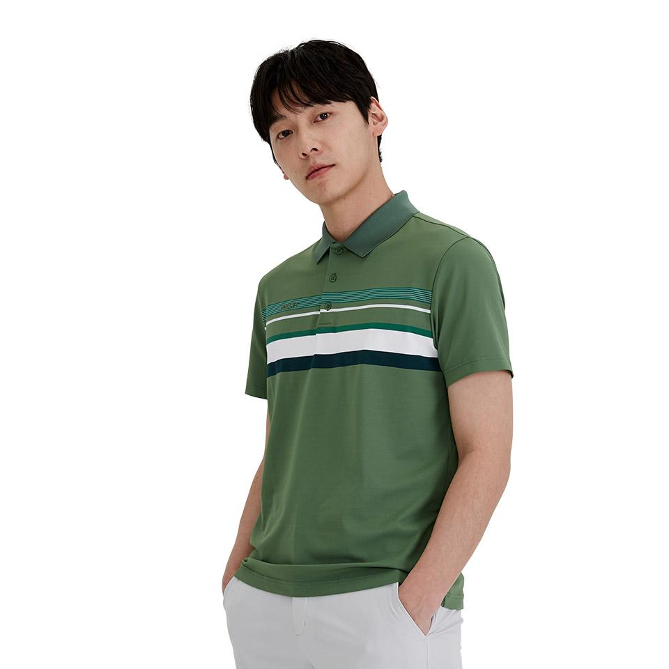 MILLET Ar Denggang Stripe Short Sleeve T-Shirt_Mluut277