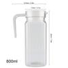 Acrylic Transparent Juice Bottle Striped Water Ice Cold Juice Jug with Lid for Bar Home Cold Water Bottle Juice Bottle Juice Jug
