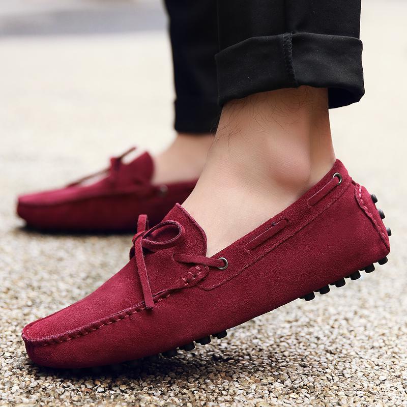 Fashion Fashion Men Shoes Casual Summer Shoes Classic Mens Loafers Elegantes Slip On Mens Flats Plus Male Driving Shoes Large Size 52