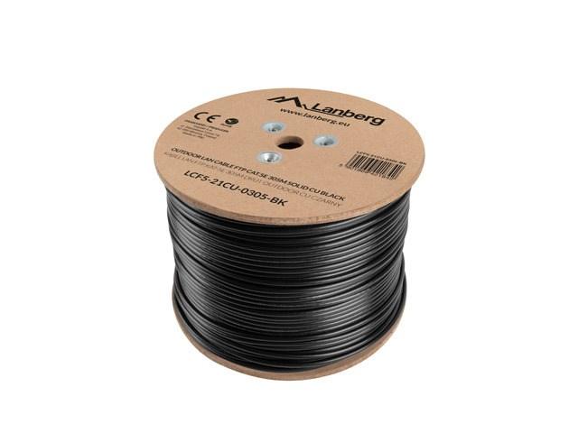 LANBERG OUTDOOR CABLE FTP CAT.5E 305M CU WIRE