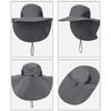 Tri-polar Wide Brim Outdoor Fishing & Sun Hat TP6389