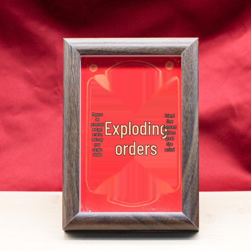 

Everyday Business Companion: Wealth-Attracting Photo Frame for Office Events & Gifts