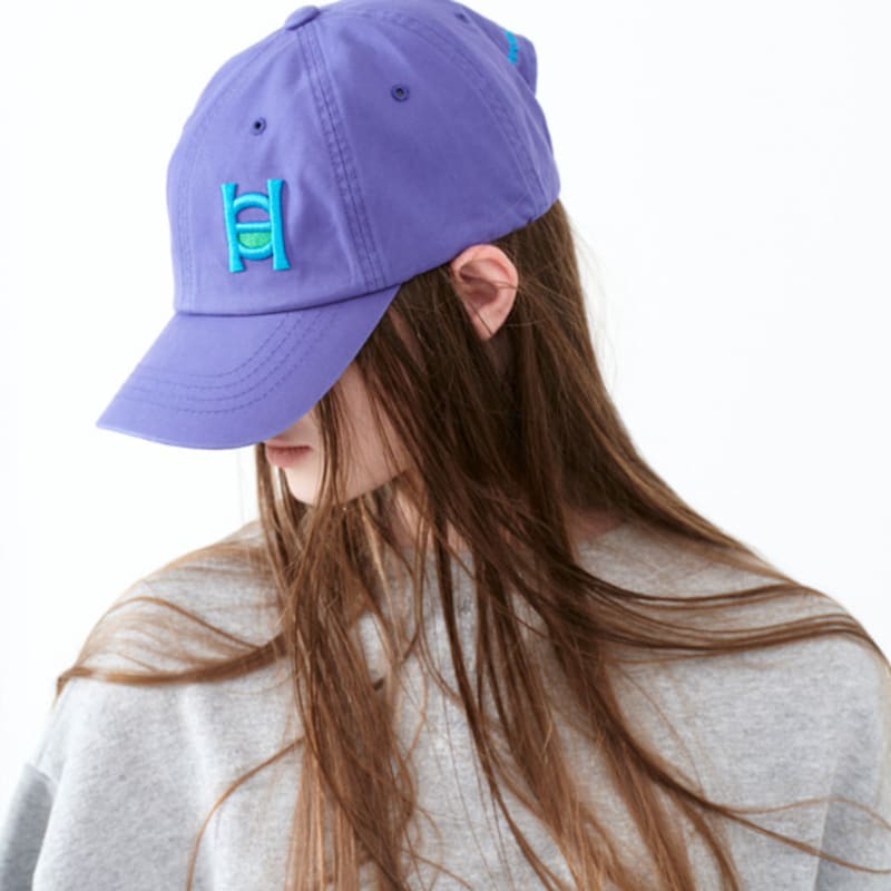 

Hands Eyes Heart Logo ball cap in blue Blue