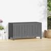 VidaXL Boîte de rangement de jardin Gris 115x49x60 cm Bois de pin 823838