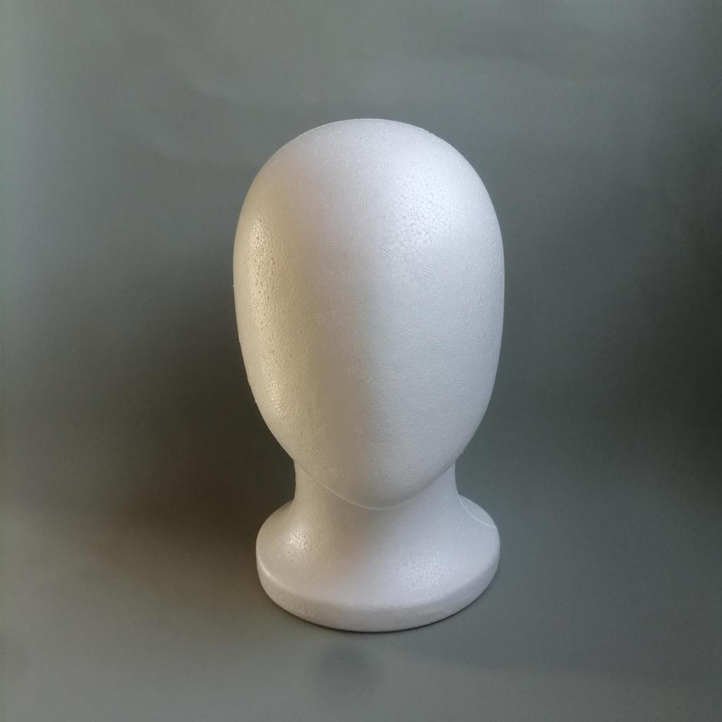 Foam Wig Head Mannequin Stand Holder Faceless Cosmetics Display Stand for Hair Travel Salon Hairpieces Model Hats Style