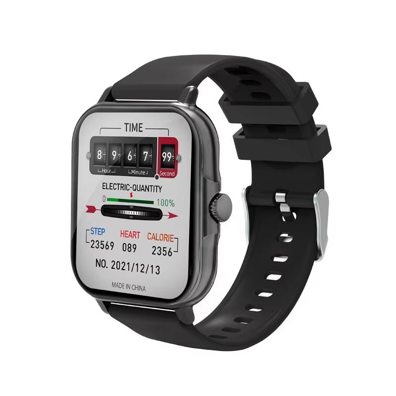 

New Woman Smart Watch Bluetooth Talk Play Music Smart Watch Fitness Digital Clock Men Sports Watch чорний