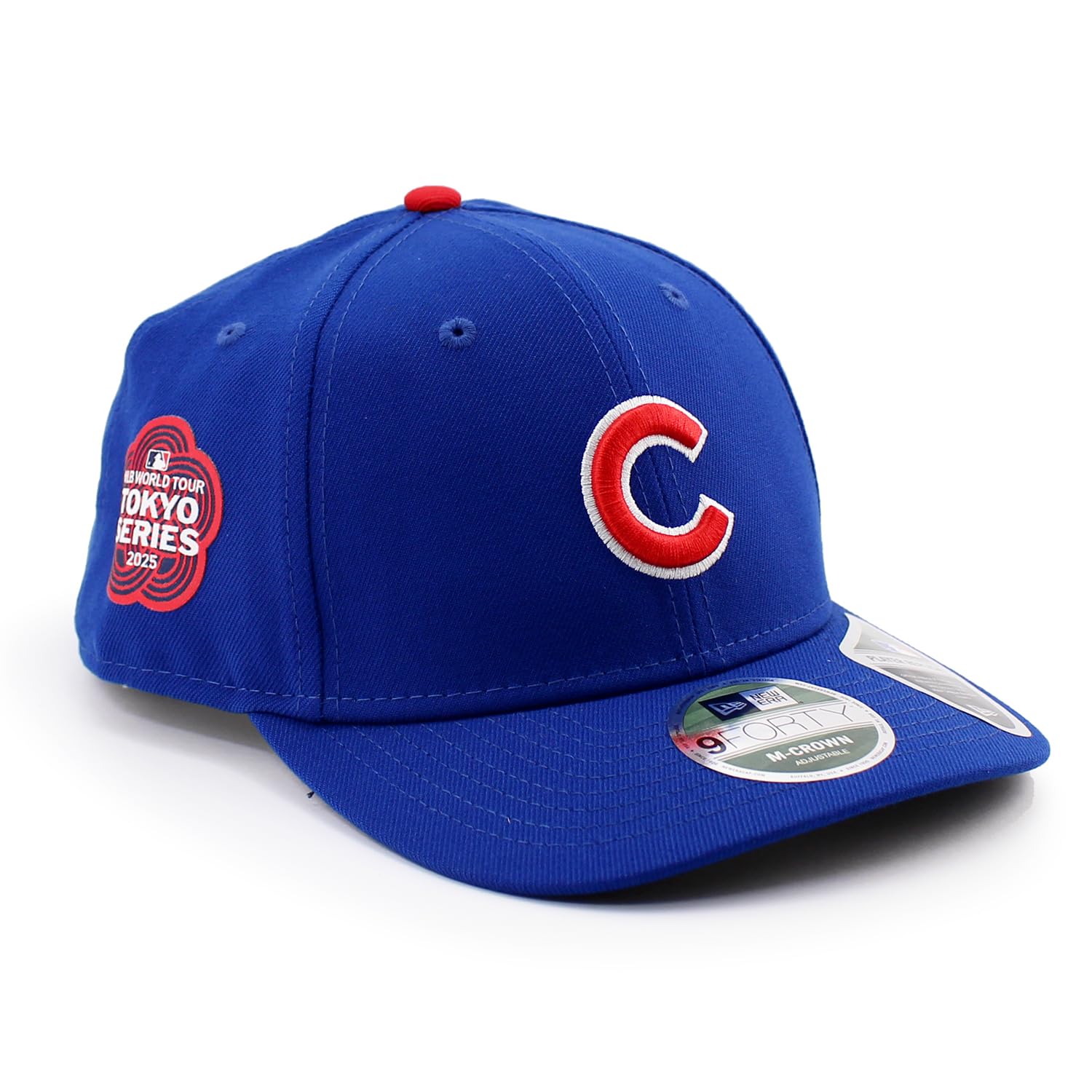 

MLB 2025 Открытие сезона Модель Токийской серии 9FORTY Снэпбэк Chicago Cubs ТОКИЙСКАЯ СЕРИЯ СНЭПБЭК КЕПКА CHICAGO CUBS Мировой тур 940MC Кепка [New Era] синий