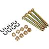 Car Door Hinge P & Pin Bushing Front Both Door Kit for F150 F250 F350 Bron