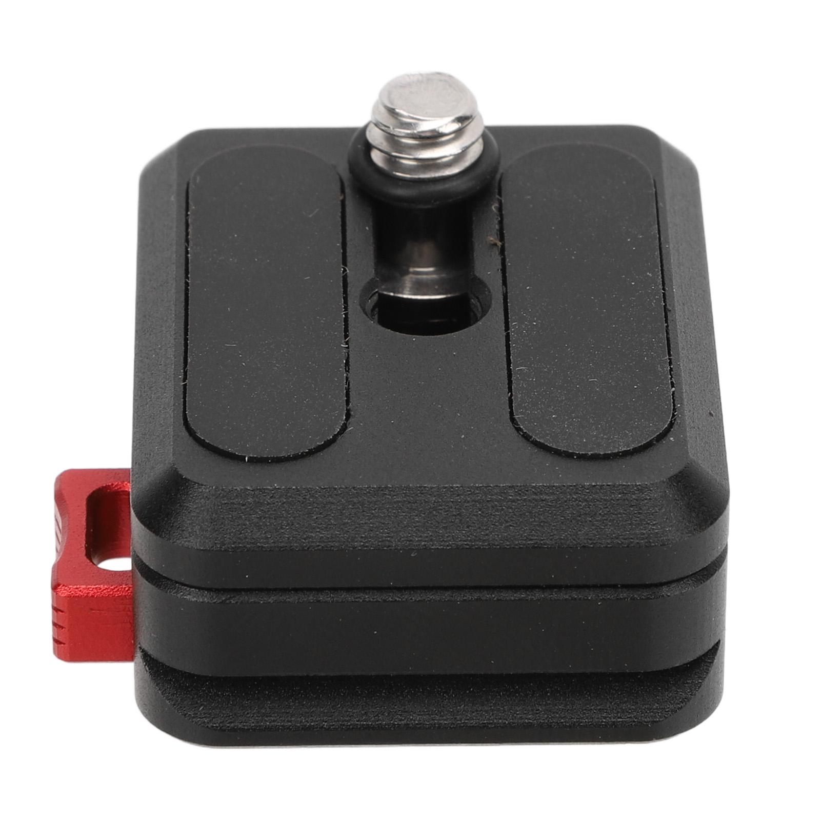 

Quick Release Plate Clamp Aluminum Alloy Camera Mount Adapter Plate with 14 Inch Screw Slot for