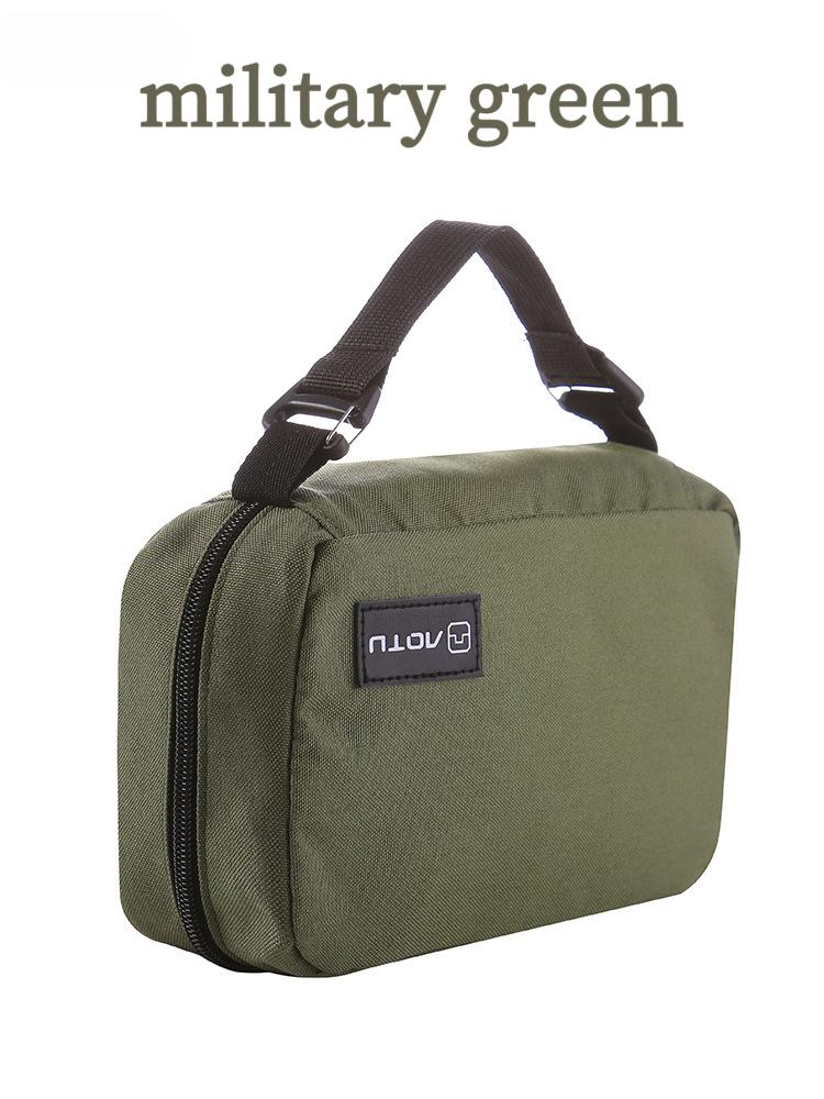 Outdoor Camping, Dry Wet Separation, Large Capacity Makeup Bag, Portable Travel, Business Trip, Grid Storage, Toiletries Bag