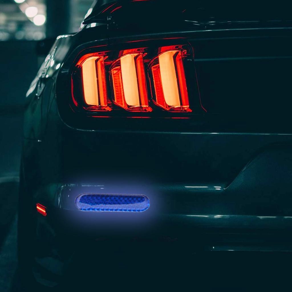 Motorrad Reflektierende Aufkleber - Selbstklebende Auto Reflektorstreifen | Auto, SUV, Motorrad 2 STÜCK