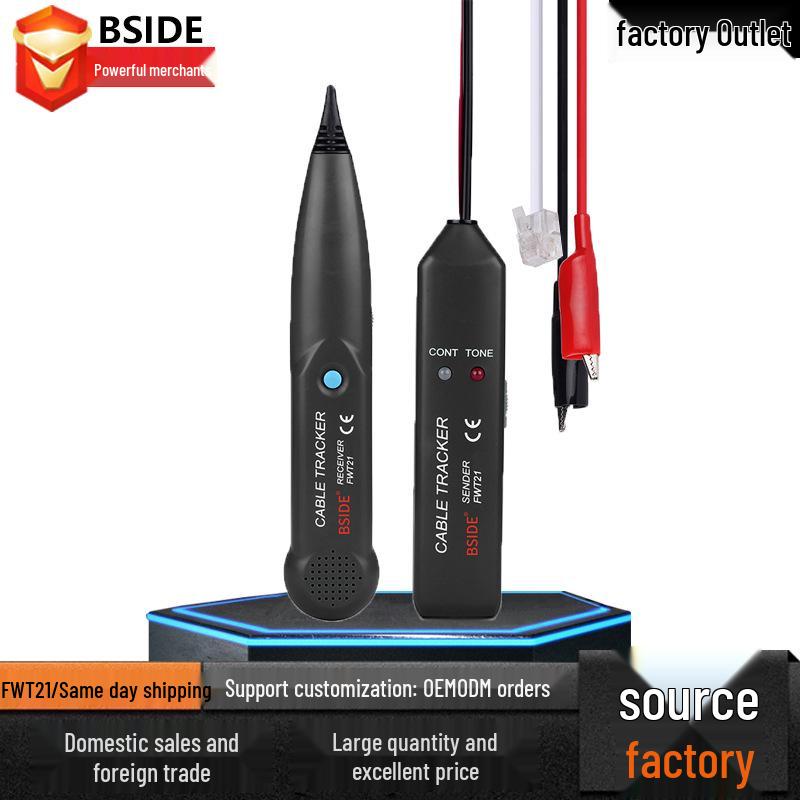 

FWT21 Высокоточный многофункциональный тестер сетевого и телефонного кабеля, трассоискатель от BSIDE