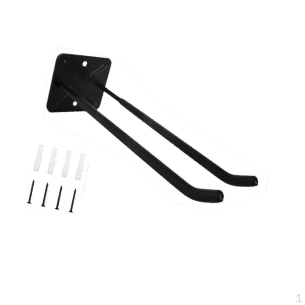 

Настенный крючок для хранения вещей для организации гаража чёрный