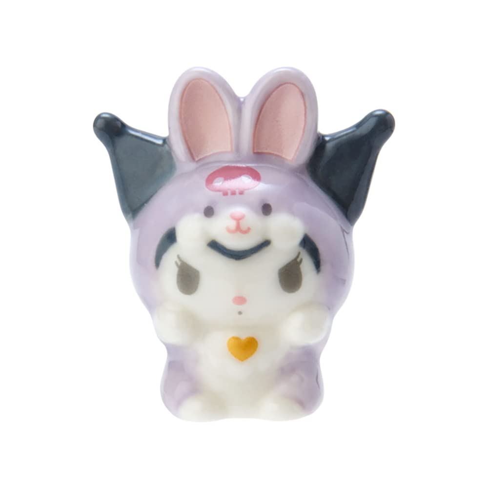Sanrio Sanrio Lucky Charm Mascot Kuromi kuromi Ceramic Fairy Rabbit Design Series Character 4 x x cm 713546 SANRIO (SANRIO) Kuromi-chan 2.2 3.2 чёрный