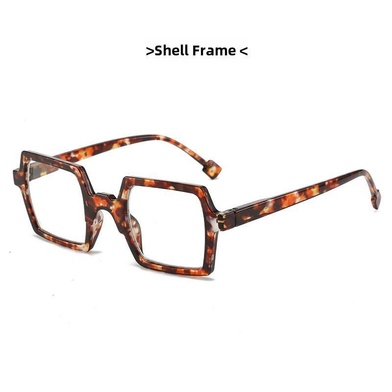 

Персонализированные очки для чтения в квадратной оправе с линзой HD A — многоцветные варианты для пожилых людей 0 degrees белый