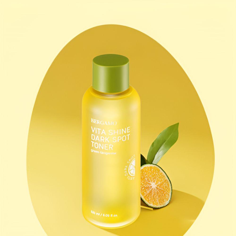 Bergamo Green Tangerine Vita Shine Dark Spot Brightening Toner 180ml