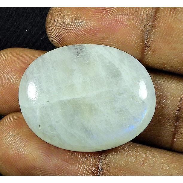 18X20X08 MM Natural Moonstone Pear Cabochon Loose Gemstone 40Cts. SK-4639