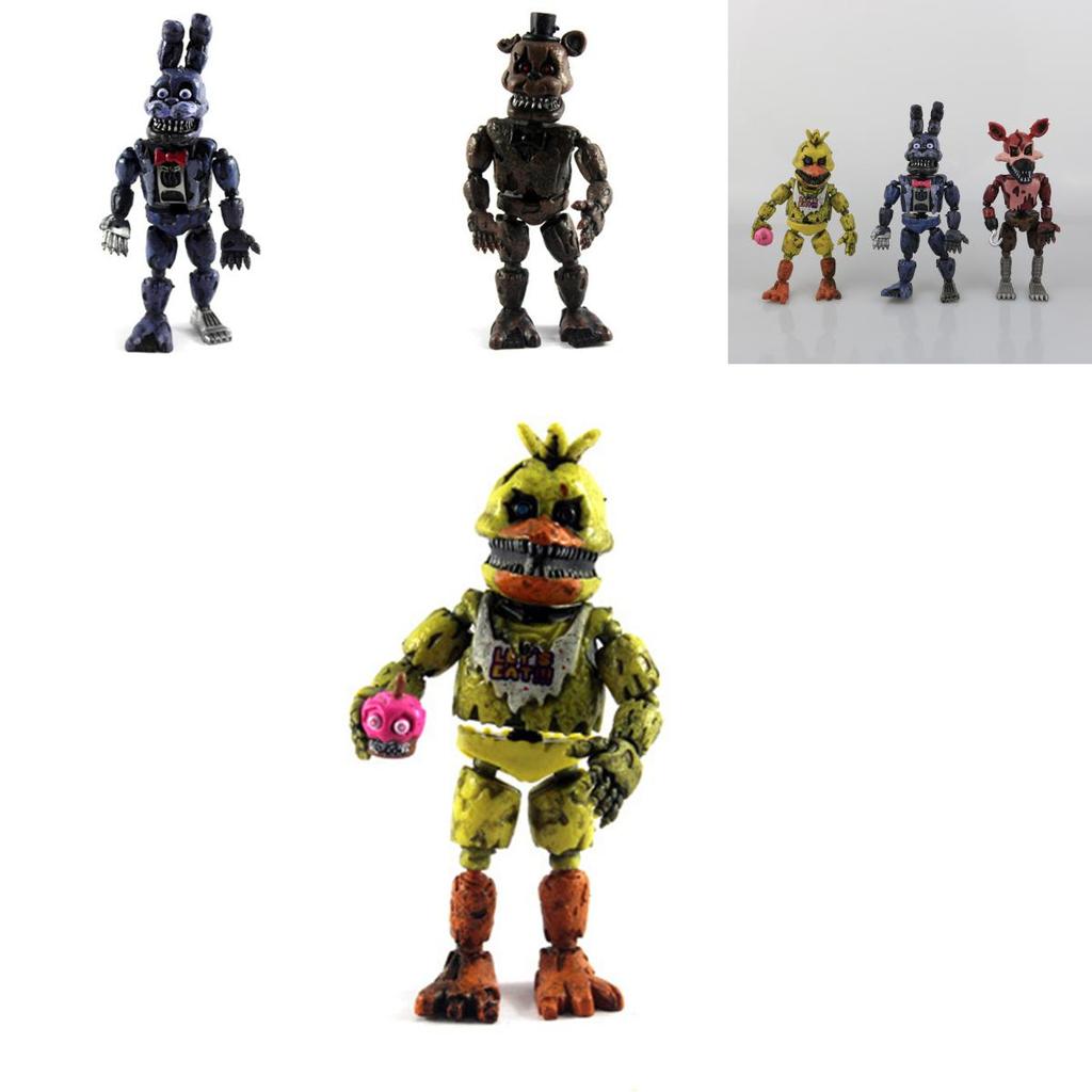Podmanivá 19cm Fnaf Five Nights At Freddy's 6ks Kolekce Akčních Figurek Pro Nadšence