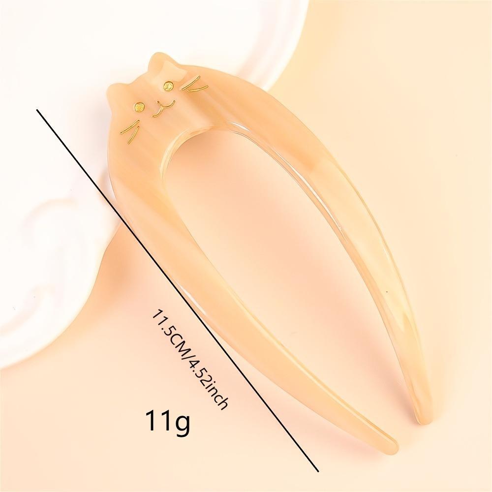 Cartoon New U-shaped Exquisite Female Hairpin Hair Accessories Styling Tools Clothing Accessories Hair Accessories