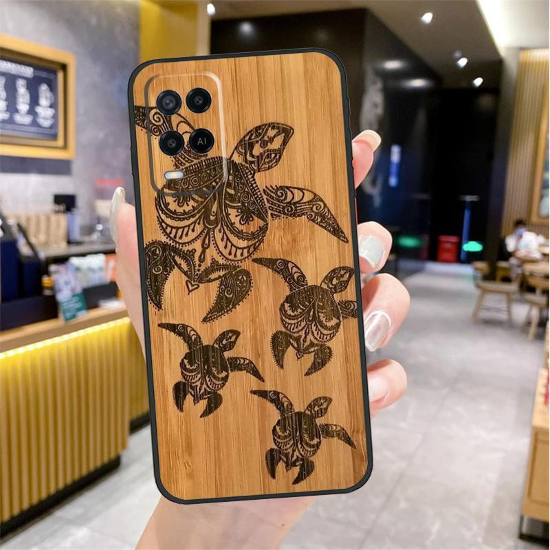 Swimming Freshwater Sea Turtles Case For Oppo A96 A76 A16 A17 A18 A60 A80 A40 A38 A58 A78 A98 A94 A74 A54 A15 A57 A77 A5 Pro