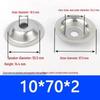 304 Stainless Steel Bowl Mat Washer and Recessed Screw Decoration Set
